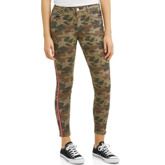 camo pants new look